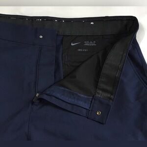 Mens Nike Dri-FIT Victory  Golf Navy Blue Pants Size 38 X 30 - M216